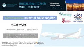 Environmental Impact of Shunt Surgery-Tuan Le Van
