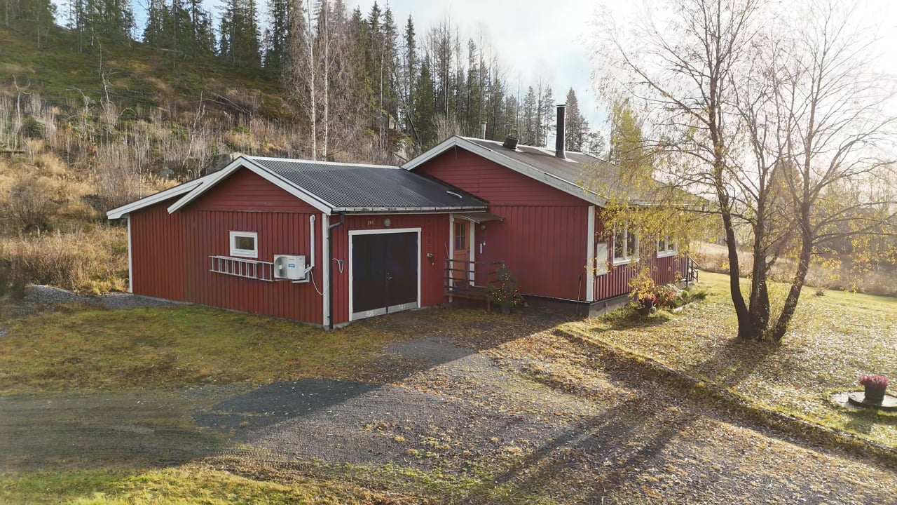 3 rum Villa på Västerlandsjö 284 Landsjö Örnsköldsviks kommun - video