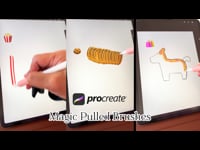 Magic Pulled Brushes Demo