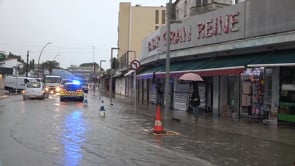 L'Escala rep l'impacte de més de 20 llamps