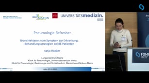 Bronchiektasen vom Symptom zur Erkrankung: Behandlungsstrategien bei BE Patienten