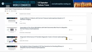 Diagnostic Performance Of The Main Diagnostic Tools In Chronic Hydrocephalus-Cyrille Capel