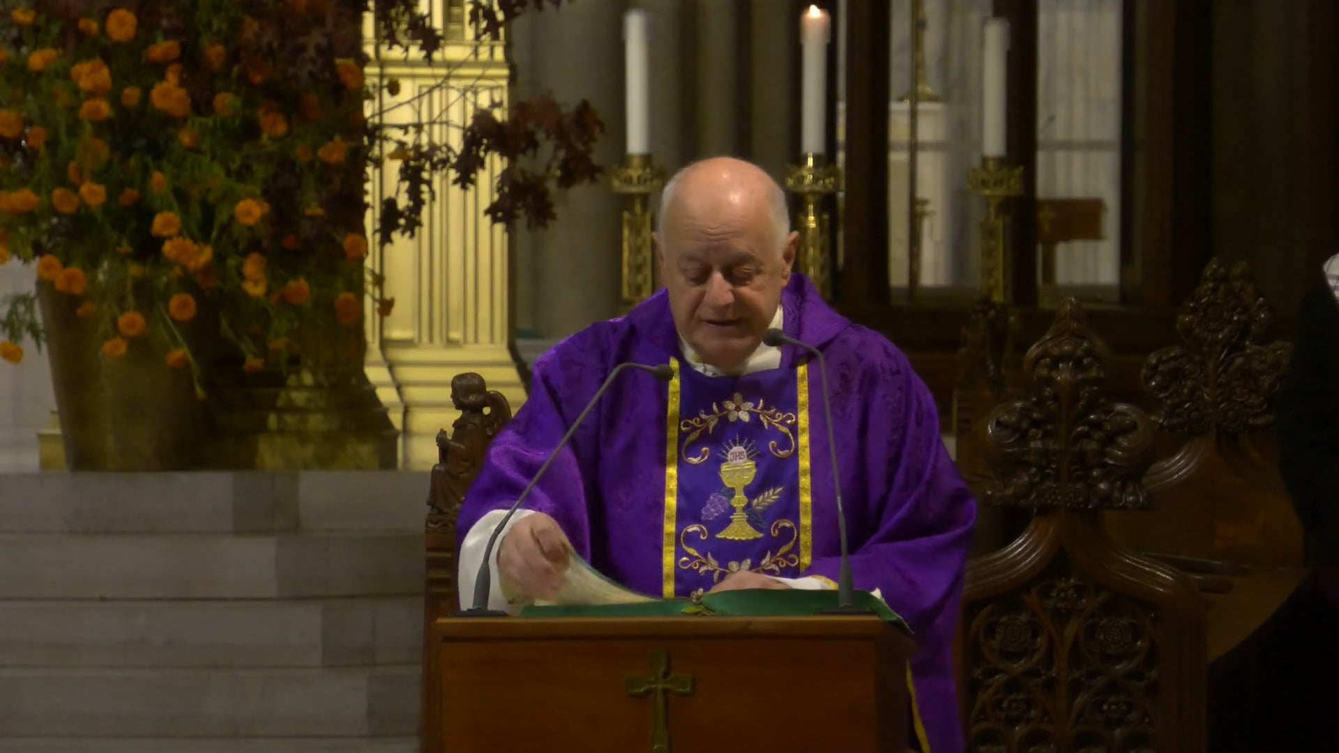 Mass from St. Patrick's Cathedral - November 7, 2025