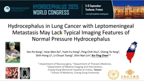 Hydrocephalus in Lung Cancer with Leptomeningeal Metastasis May Lack Typical Imaging Features of Normal Pressure Hydrocephalus-Ko-Ting Chen
