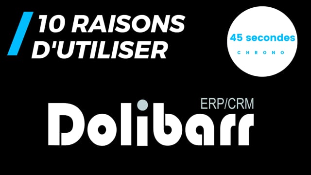 t'aider à gagner 2 jours de travail par mois grâce à Dolibarr ERP/CRM, quelle que soit ton activité