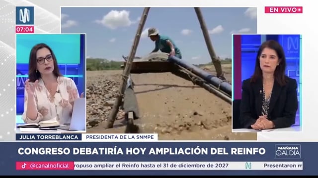 Entrevista a Julia Torreblanca en Canal N