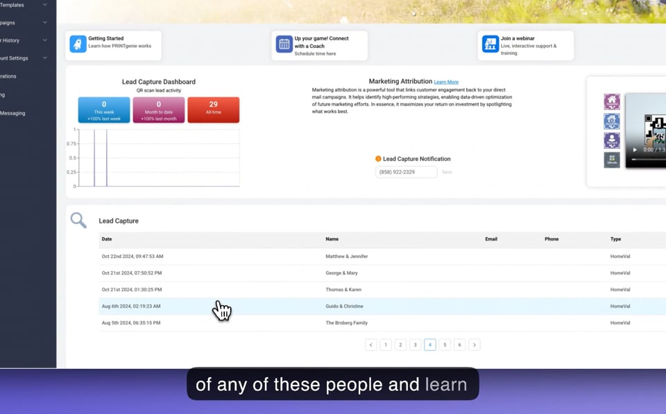 Lead Capture and HomeVal
