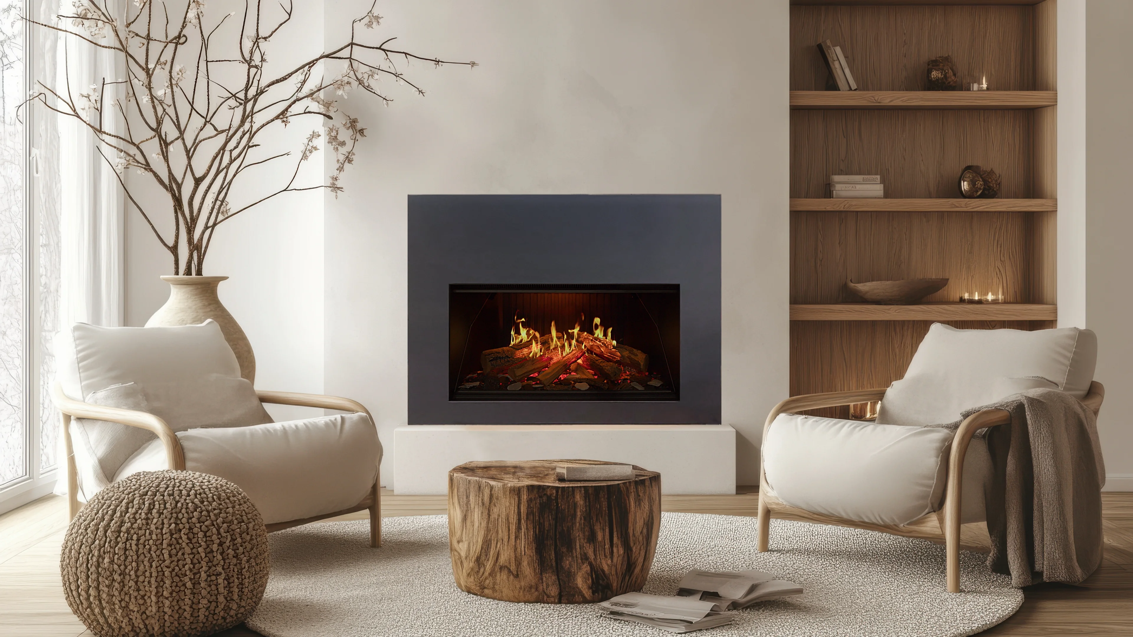 GreenSmart Electric Inserts™ | Modern Fireplaces | DaVinci Custom