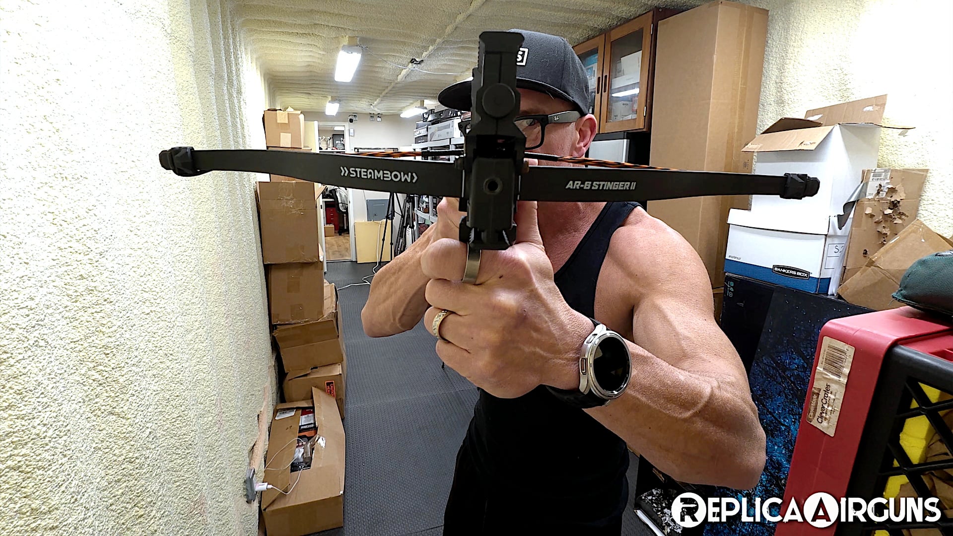 Steambow AR-6 Stinger II Tactical Crossbow Field Test Review