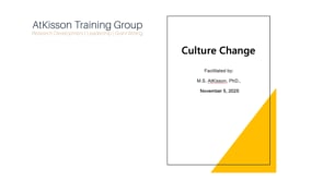 ATG Brown Bag | Culture Change with ATG Events