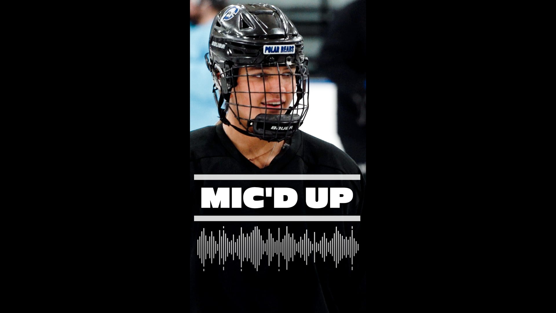 Mic'd up moments from a Connecticut Polar Bears Hockey practice