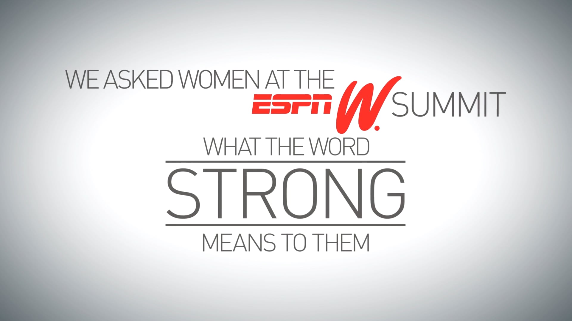 She Talks & ESPNw - Strong