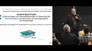 Untersuchungen von Raumluftströmungen zur Bewertung der Raumlufthygiene mit dem Fokus auf aerosolgetragene Krankheitserreger