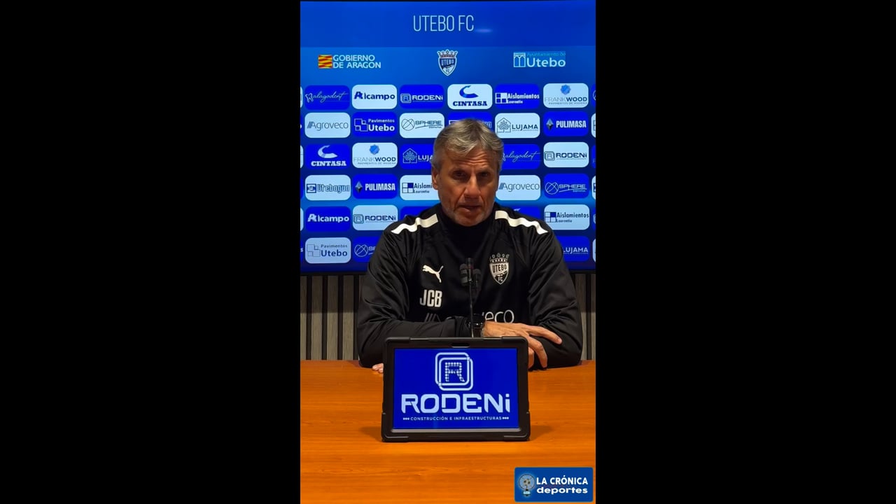 LA PREVIA / Utebo FC - Beasain KE / JUAN CARLOS BELTRÁN (Entrenador Utebo) Jor. 10- Segunda Rfef Gr2 / Fuente: Facebook Utebo FC