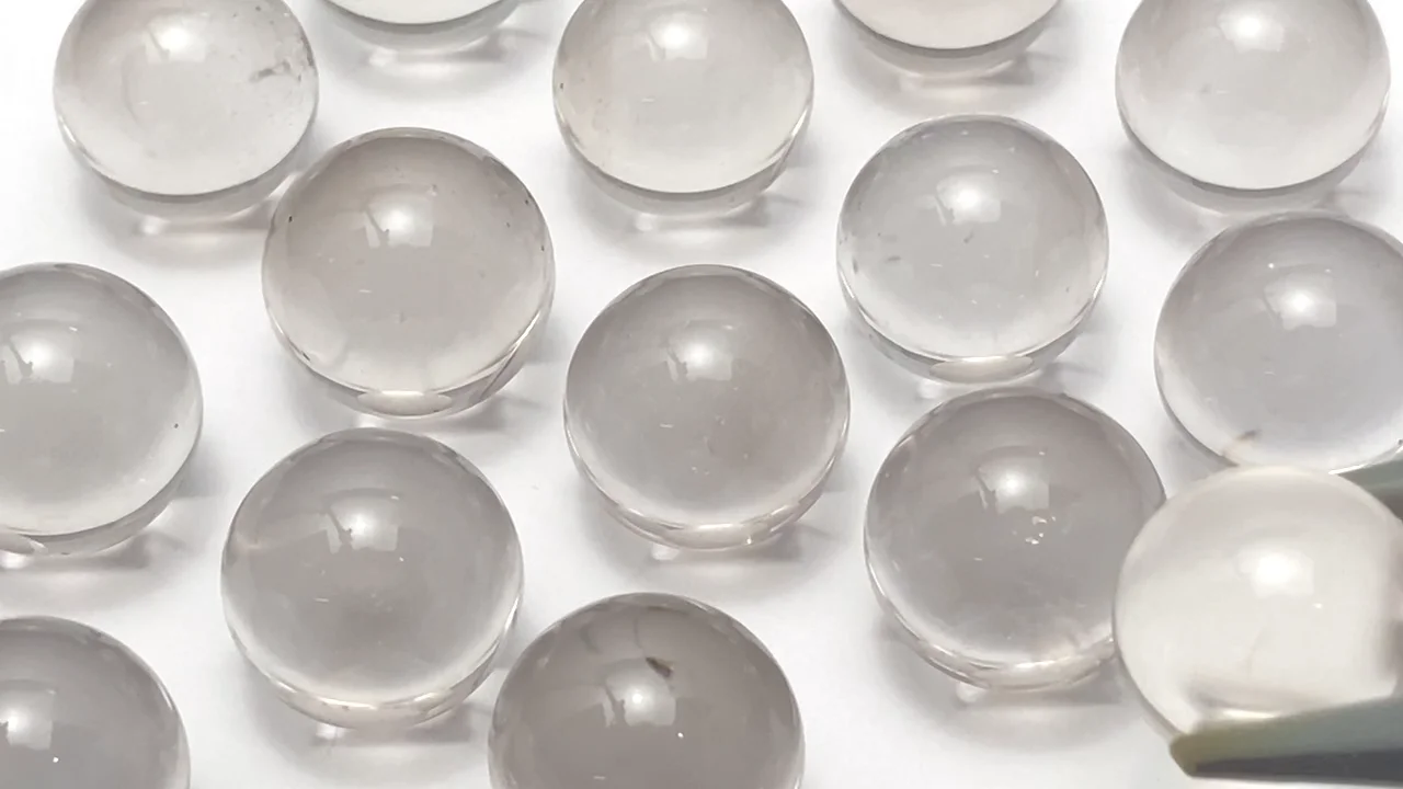 クリスタル（天然水晶） スフィア・ラウンド13mm 1個｜天然石ビーズの