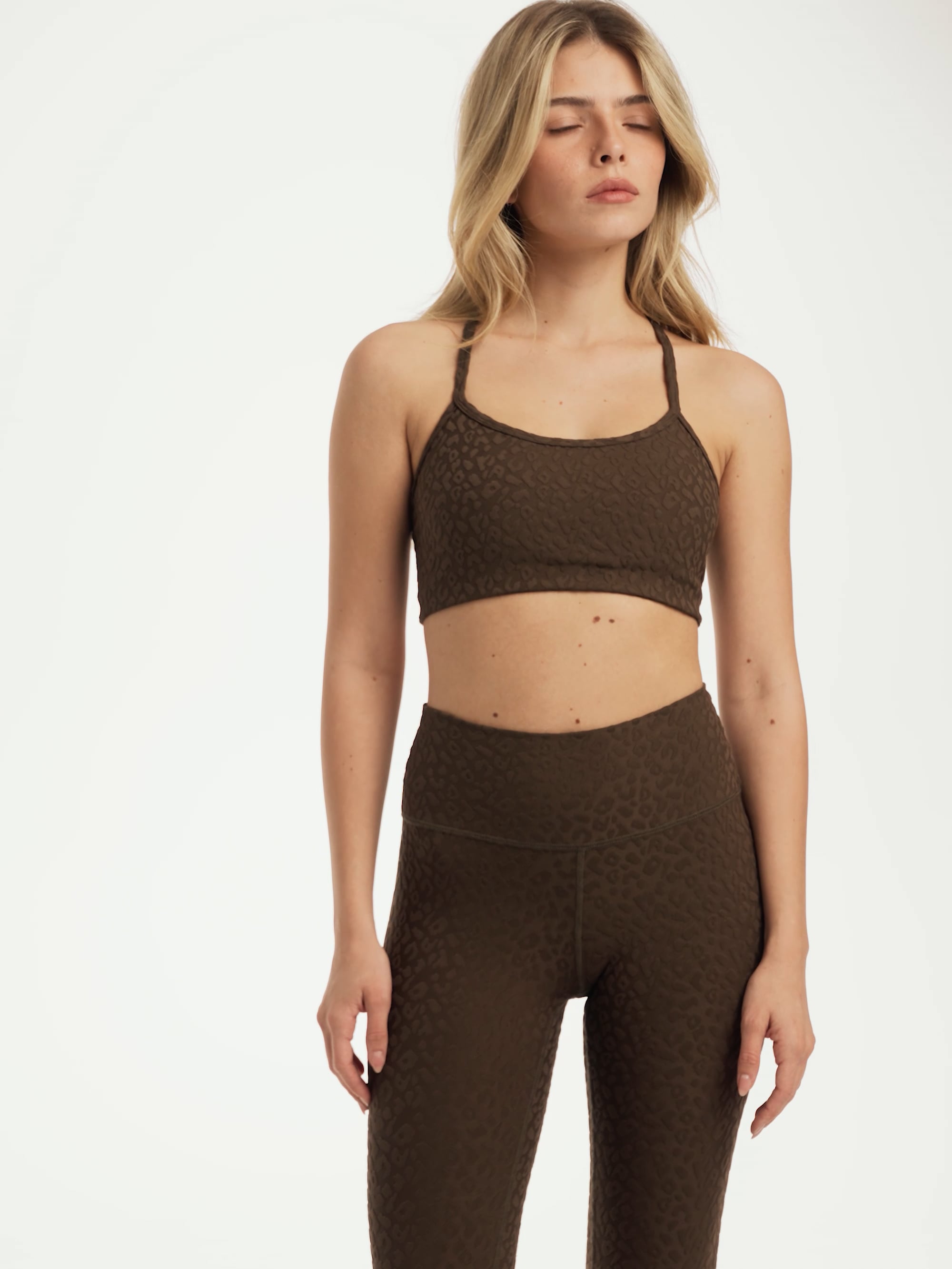 טייץ ilios ג’קארד אורך ”25