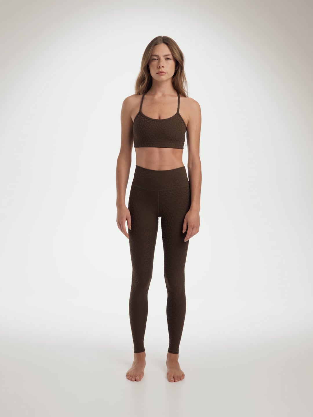 טייץ ilios ג’קארד אורך ”28