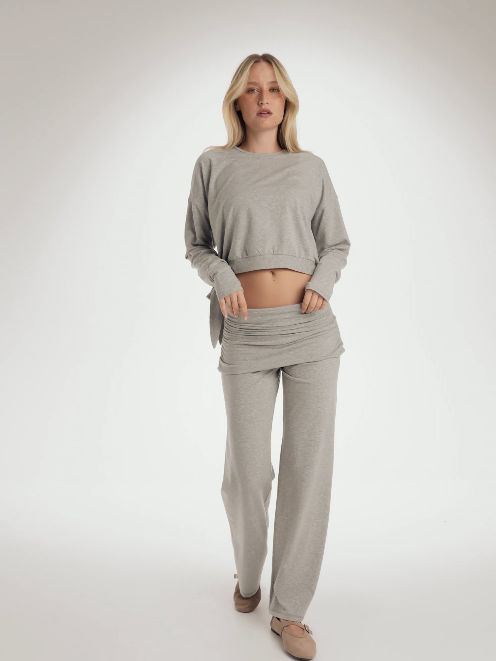 חולצה ארוכה מבד gaia