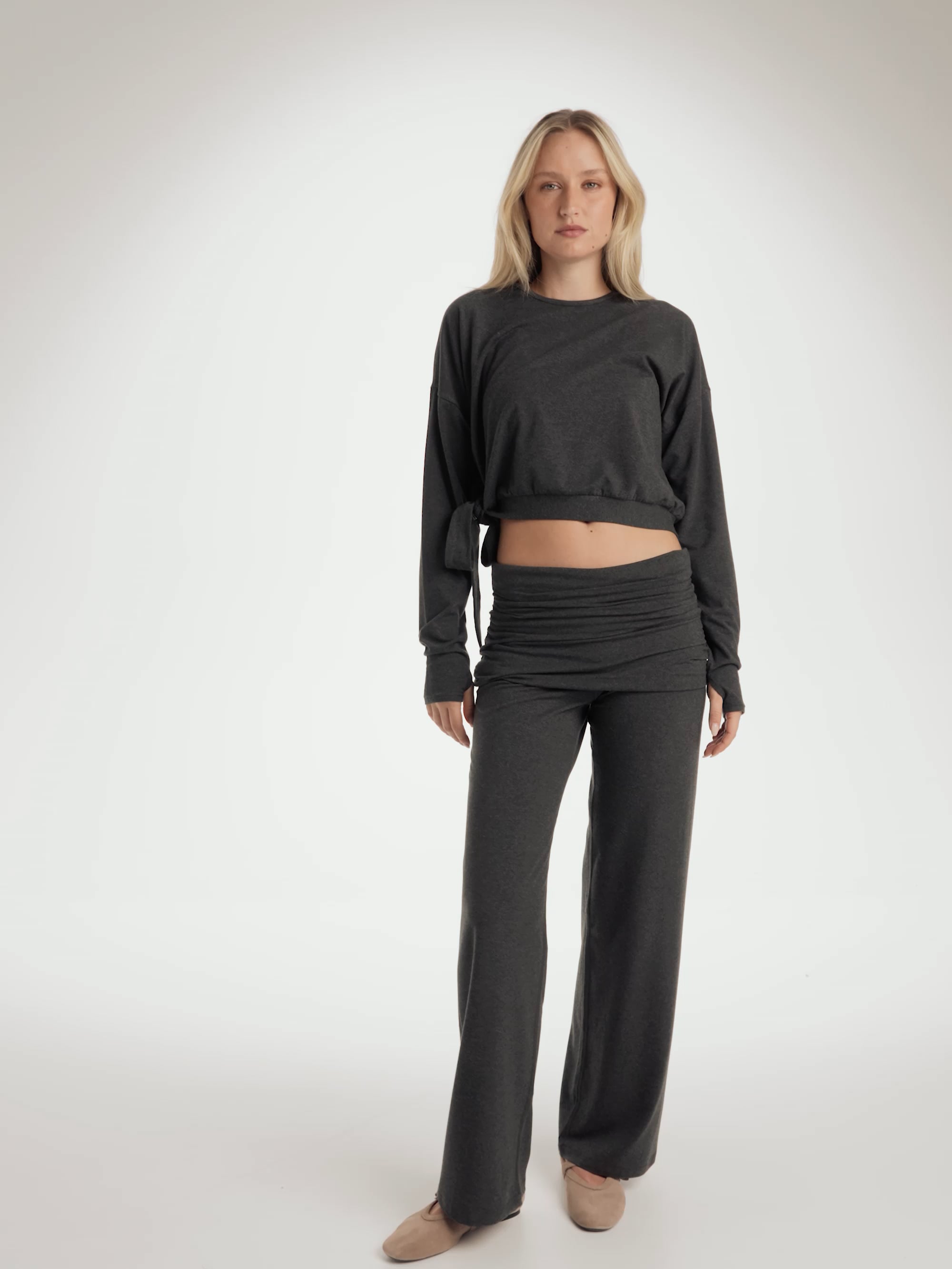 חולצה ארוכה מבד gaia