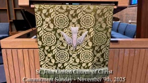 Commitment Sunday - November 9th, 2025
