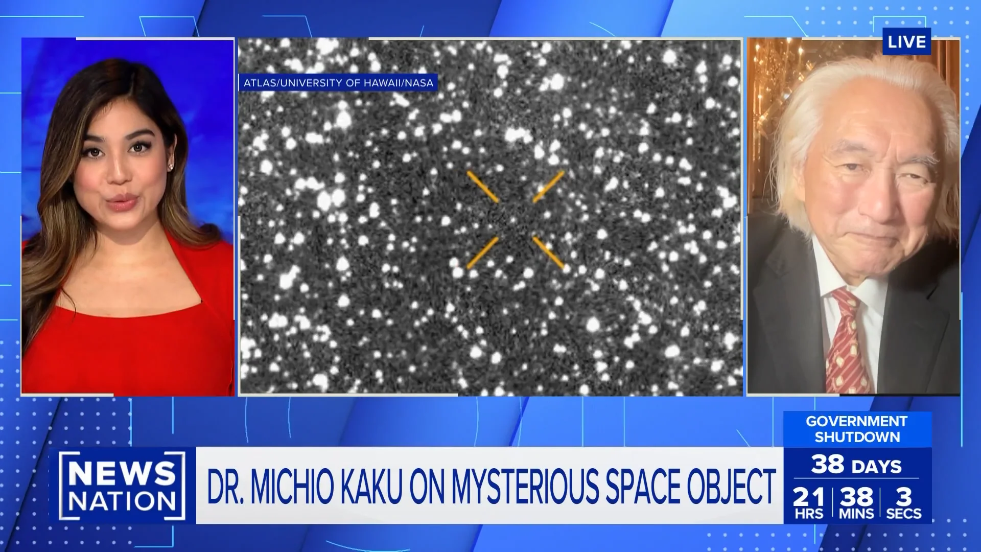 Michio Kaku on NEWS NATION