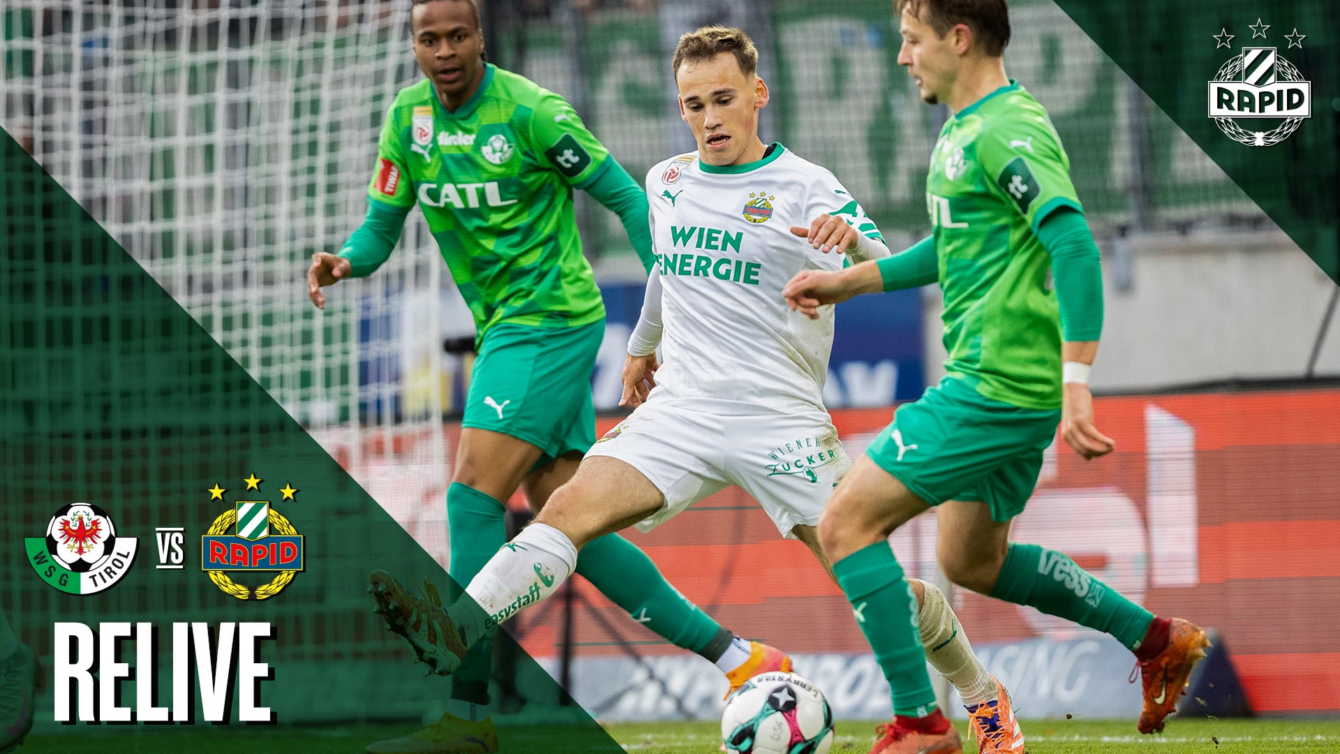 Relive: WSG Tirol – SK Rapid | 9.11.2025