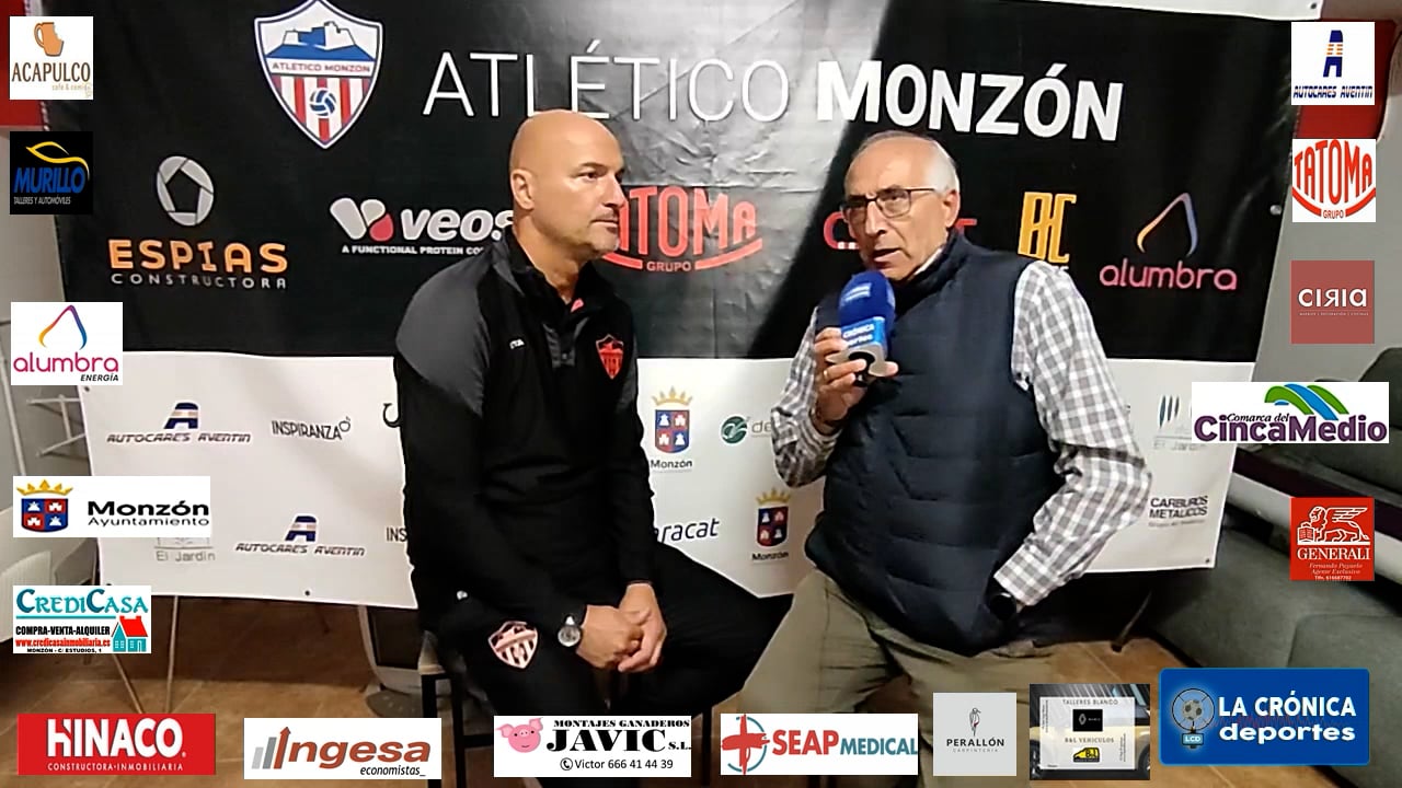 ISMAEL MARIANI (Entrenador Monzón) At Monzón Alumbra 3-1 Epila / J 10 / 3ª RFEF