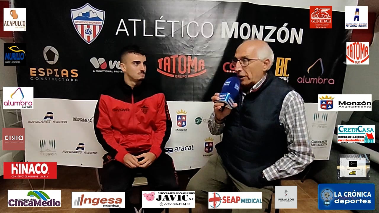 ENRIC  SOLANO (Jugador Monzón) At Monzón Alumbra 3-1 Epila / J 10 / 3ª RFEF