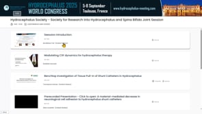 Modulating CSF dynamics for hydrocephalus therapy-Hannah Botfield