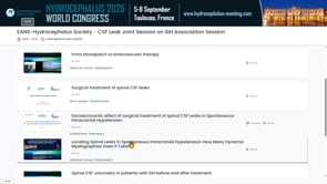 Spinal CSF volumetry in patients with SIH before and after treatment-Eike Immo Piechowiak