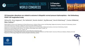 CSF biomarker alterations are related to outcome in idiopathic normal pressure hydrocephalus-the Gothenburg POiNT-Mats Tullberg