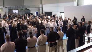 La sala polivalent es converteix en dojo amb motiu del seminari nacional