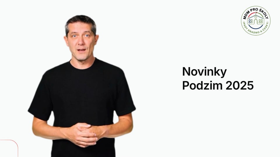Novinky MDM pro školy podzim 2025