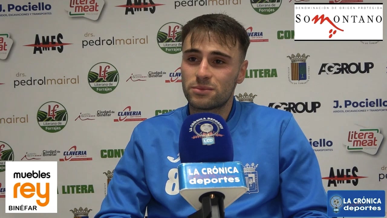 ÉRIK DE LAS HERAS  (Jugador Tamarite)  CDJ Tamarite 1-1 CD Belchite 97 / Jor. 10 / Tercera Rfef