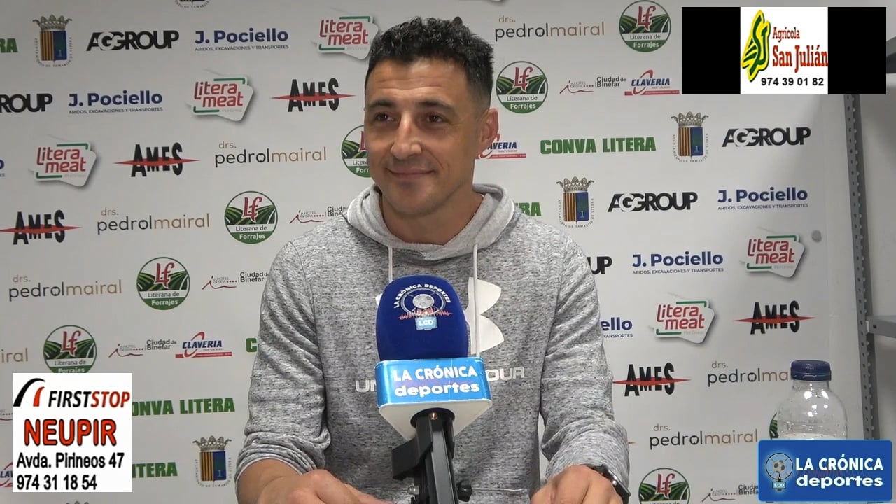 DANI BRUNA (Entrenador Belchite)  CDJ Tamarite 1-1 CD Belchite 97 / Jor. 10 / Tercera Rfef