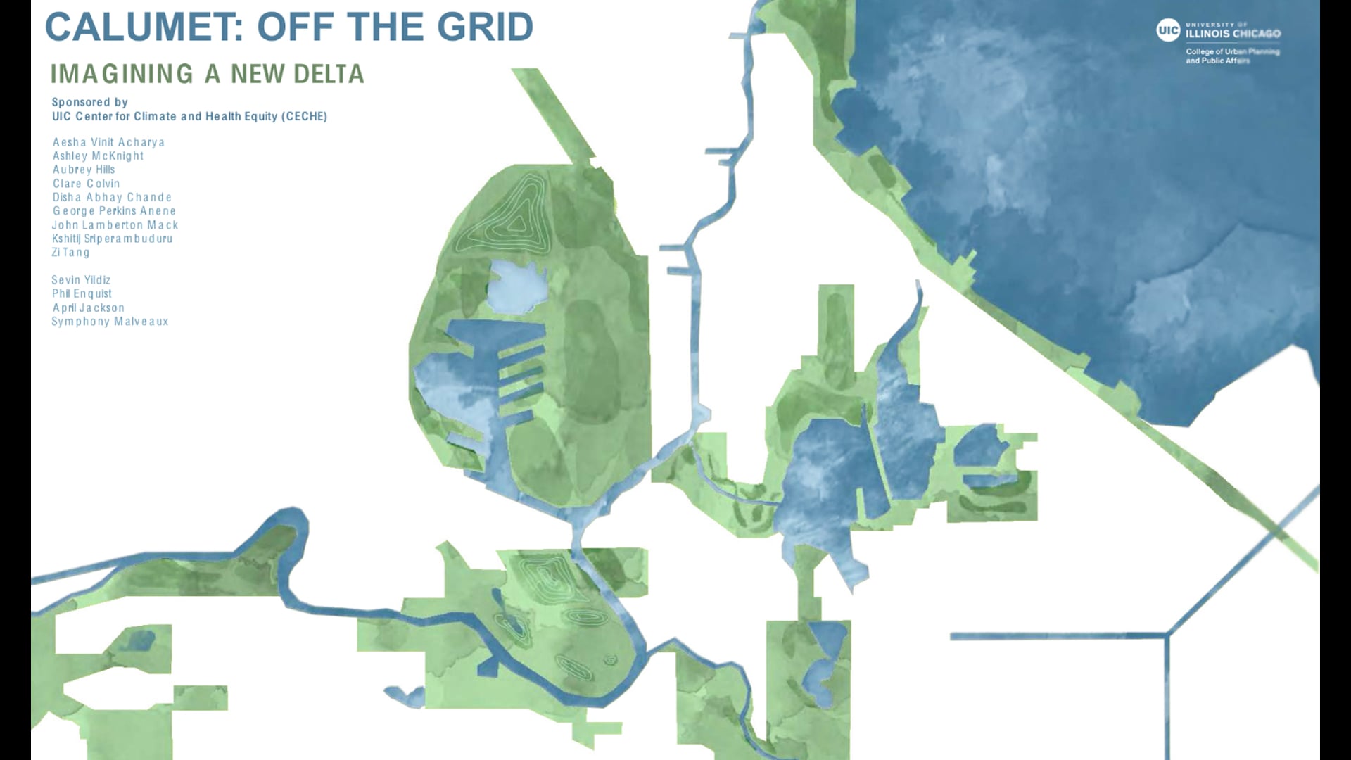 'Calumet: Off The Grid - A New Delta' Chicago Charrette, UIC Master of City Design