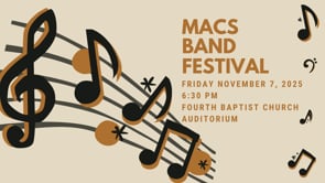 MACS Band Festival 2025