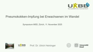 Pneumokokkenimpfung bei Erwachsenen im Wandel