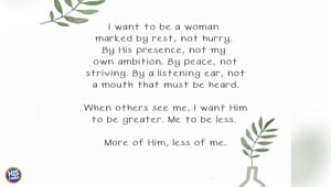 Let's Be Reflections of Jesus