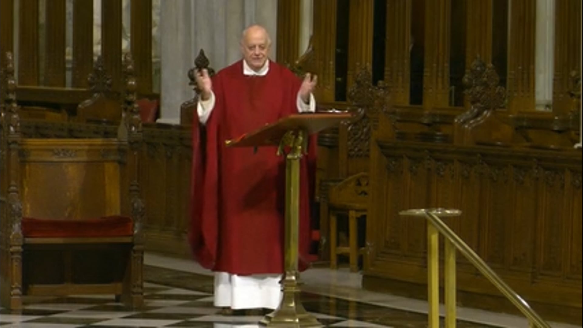 Mass from St. Patrick's Cathedral - November 11, 2025