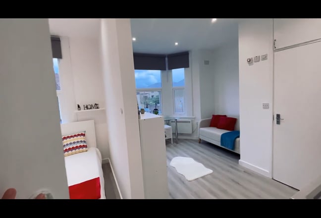 Newly Renovated Studio - Separate Sleeping Area -  Main Photo