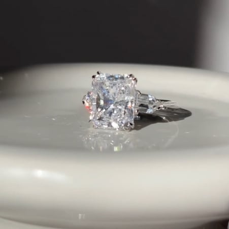 Radiant and Bullets Ring (7.5 TCW)