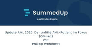 Praxis-Update: Was ist wichtig bei der Behandlung unfitter AML-Patienten 2025 | Philipp Wohlfarth