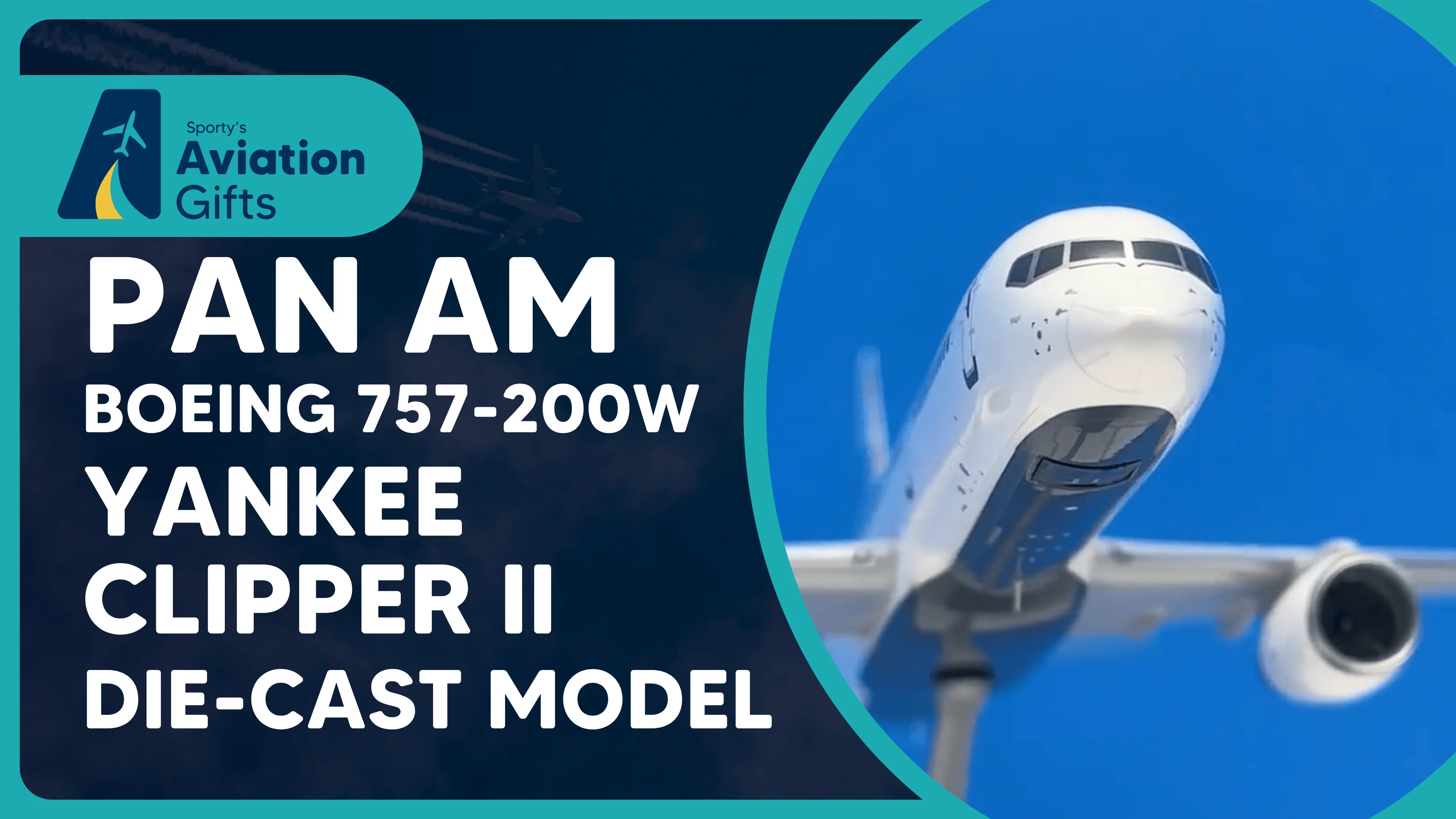 Pan Am Boeing 757-200W Yankee Clipper II Die-Cast Model