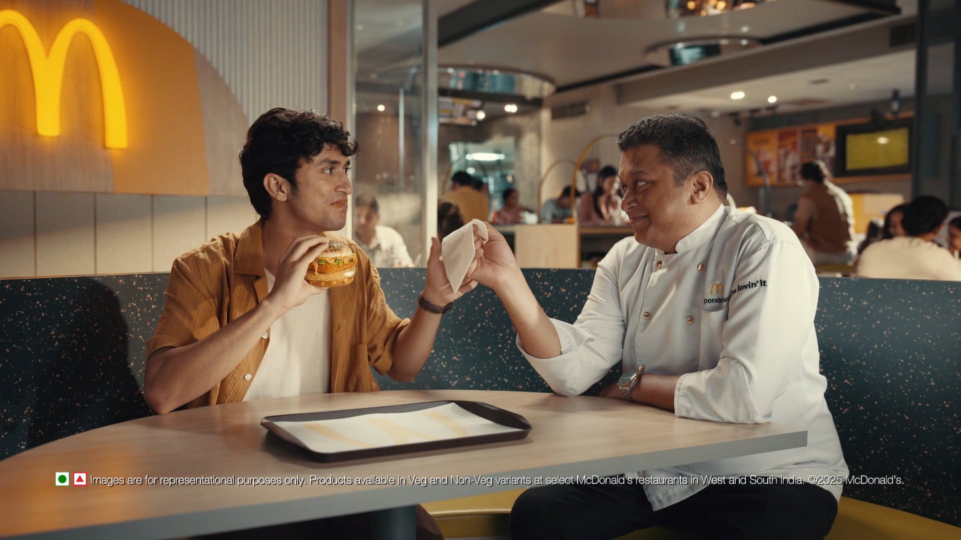McDonald's TVC 2 ft Chef Swarup
