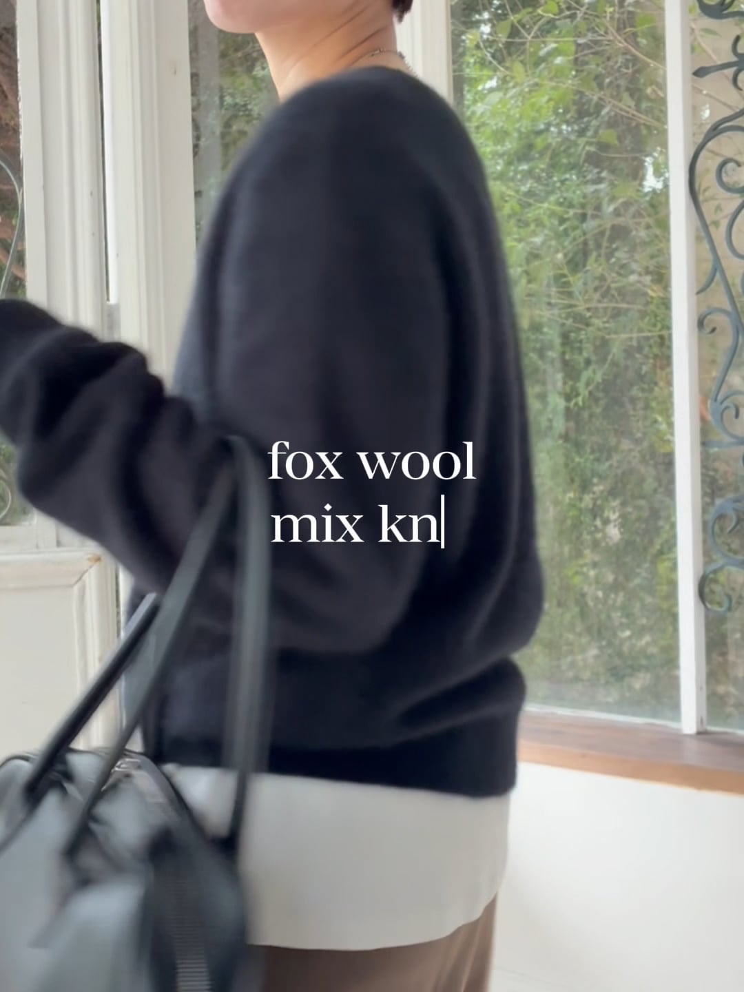 フォックスウールMIXニット | [公式]ミスティウーマン（mysty woman）通販
