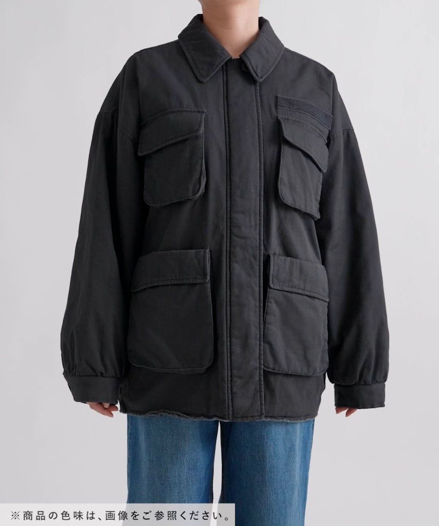 中綿ミリタリーポケジャケット | [公式]ニコアンド（niko and ）通販