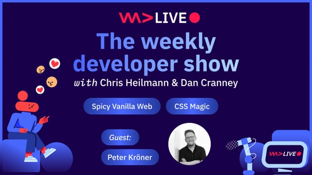WeAreDevelopers LIVE – Spicy Vanilla Web, CSS Magic & More