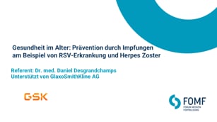 Gesundheit im Alter: Prävention durch Impfungen am Beispiel von RSV-Erkrankung und Herpes Zoster
