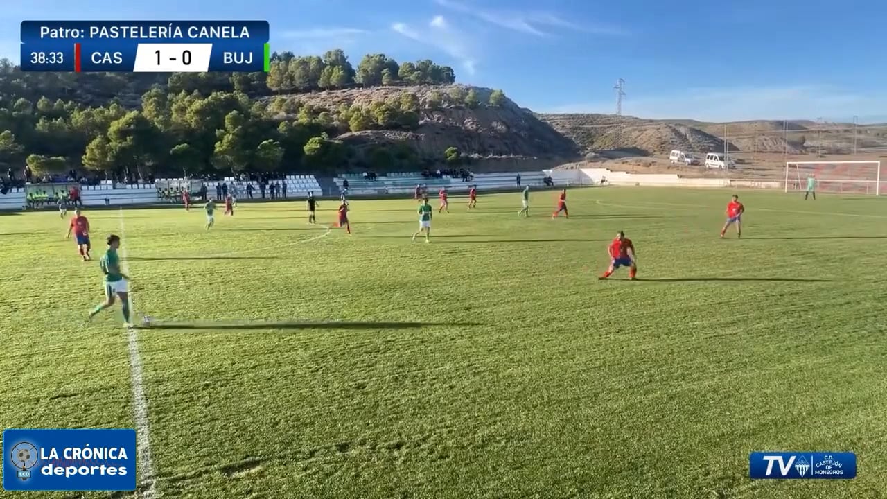 (RESUMEN Y GOLES) CD Castejón 1-3 Bujaraloz CD / Jor. 8 - 2ª Regional Gr 2-2 / Fuente: CD Castejón